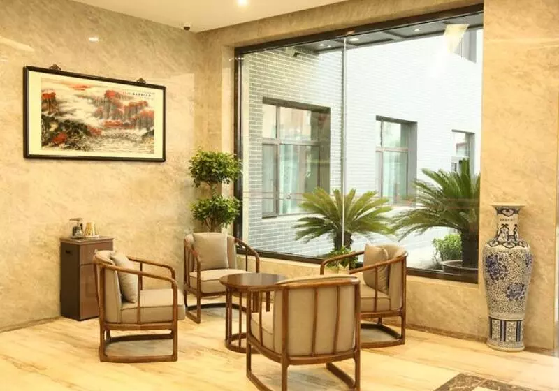 Hotelli Greentree Eastern Jinzhong Pingyao Ancient City Visitor Center