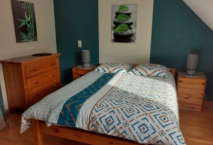 住宿加早餐 Chambre Au Nuit étoile Et Jacuzzi Prive