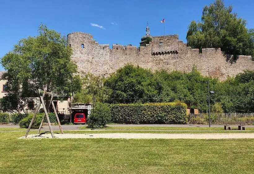 Idyllisches Mühlengebäude