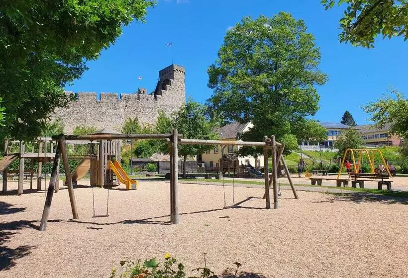 Idyllisches Mühlengebäude