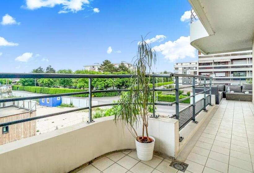 Homey Genius   à 100 M De La Douane/terrasse Privée