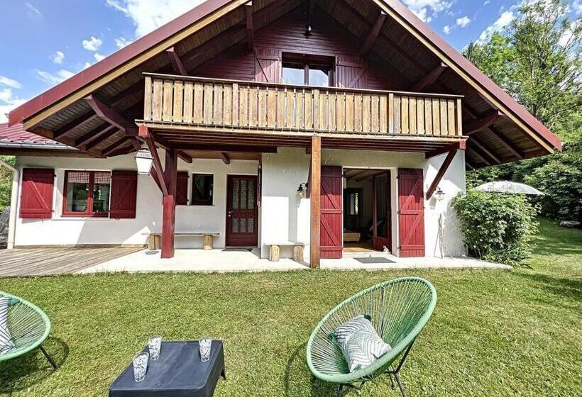 Les Cimes Blanches Cledicihome Chalet 10 Pers Spa & Grand Terrain 4 Minutes Des Pistes