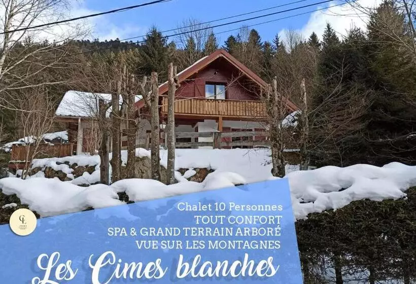 Les Cimes Blanches Cledicihome Chalet 10 Pers Spa & Grand Terrain 4 Minutes Des Pistes