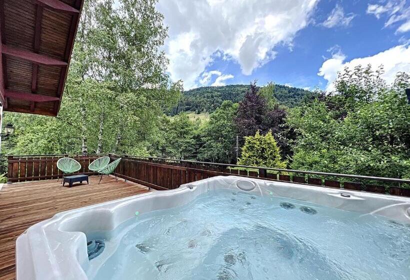 Les Cimes Blanches Cledicihome Chalet 10 Pers Spa & Grand Terrain 4 Minutes Des Pistes