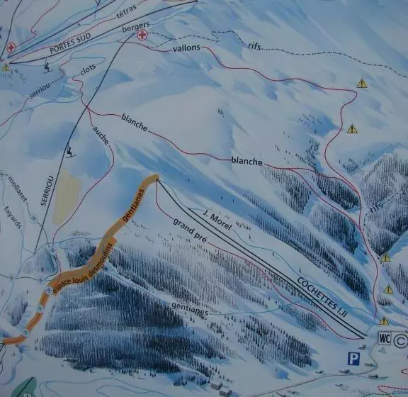 Studio Au Calme Face Aux Montagnes Dans Station De Ski