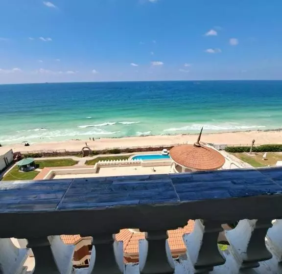 Panorama Apartment With A Charming Sea View Near Alexandria And Burg Elarab Intl Airport With Free W