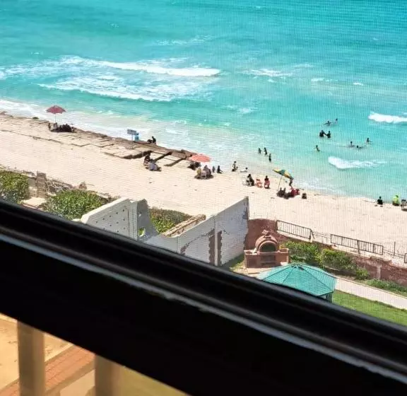 Panorama Apartment With A Charming Sea View Near Alexandria And Burg Elarab Intl Airport With Free W