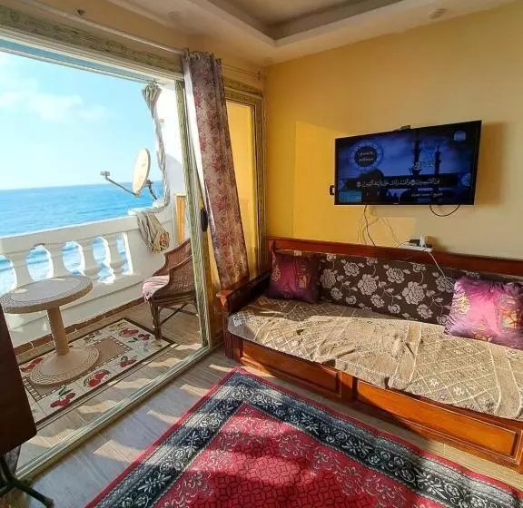 Panorama Apartment With A Charming Sea View Near Alexandria And Burg Elarab Intl Airport With Free W