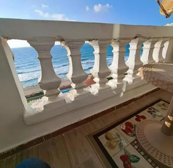 Panorama Apartment With A Charming Sea View Near Alexandria And Burg Elarab Intl Airport With Free W