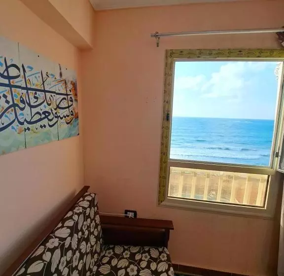 Panorama Apartment With A Charming Sea View Near Alexandria And Burg Elarab Intl Airport With Free W