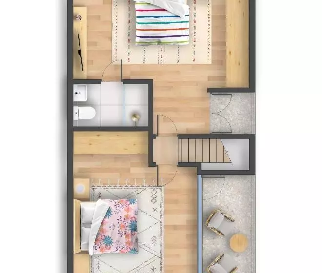 Castle Sunset On The Beach