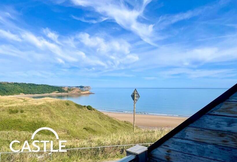 Castle Sunset On The Beach