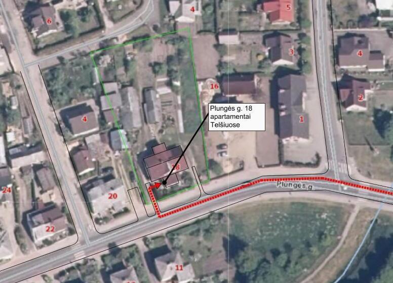 پانسیون Plungės Gatvės 18 Apartamentai