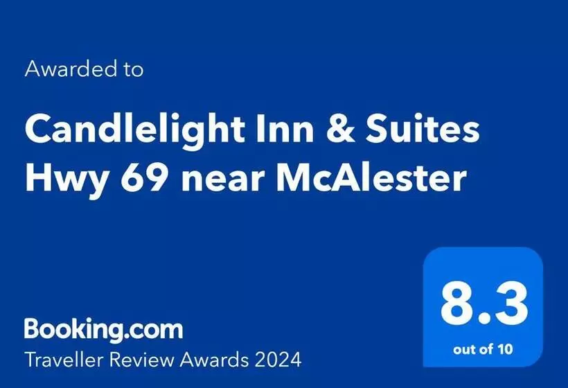Retkeilymaja Candlelight Inn & Suites Hwy 69 Near Mcalester