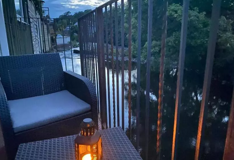 Riverbank Cottage Lake District Double Balcony