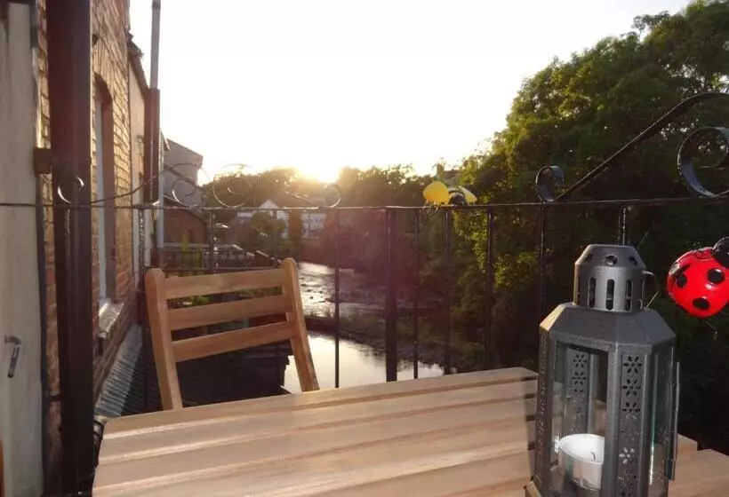 Riverbank Cottage Lake District Double Balcony