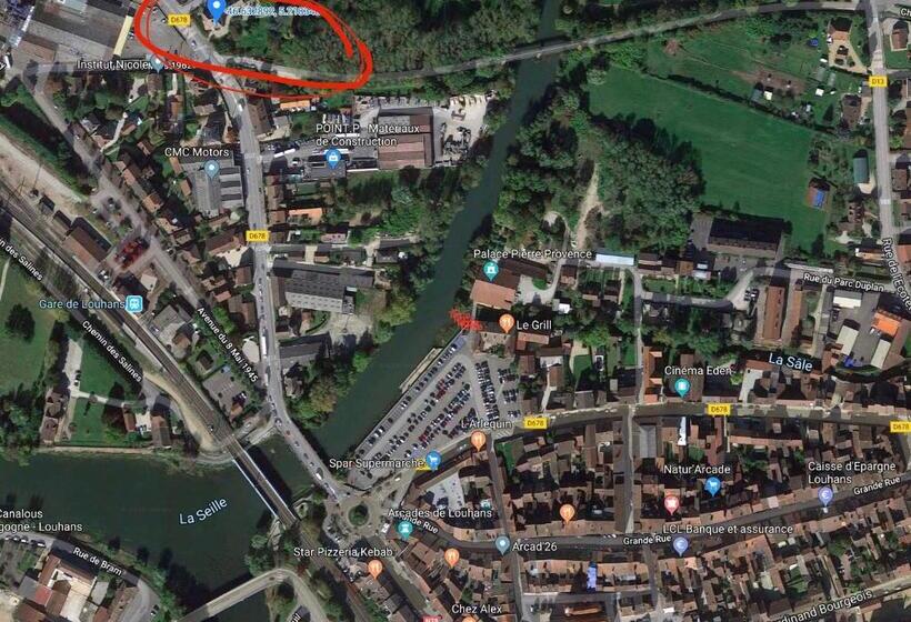 مبيت وإفطار Studio En Ville Et Campagne