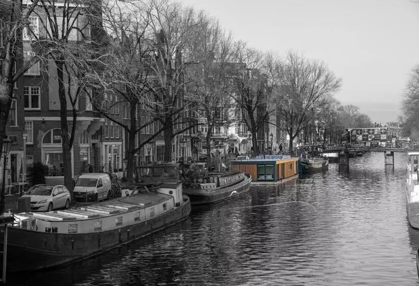 تختخواب و صبحانه 2 Houseboat Suites Amsterdam Prinsengracht