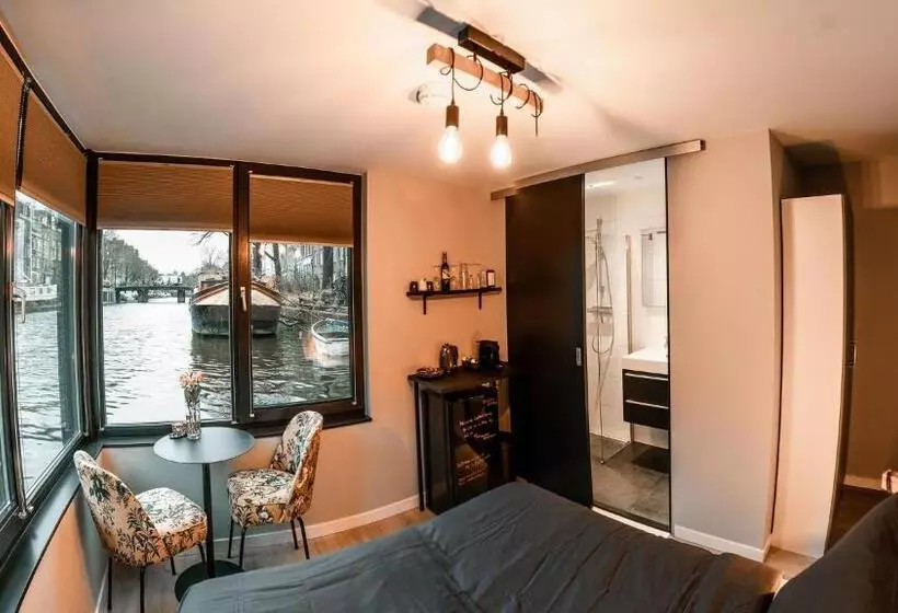 تختخواب و صبحانه 2 Houseboat Suites Amsterdam Prinsengracht