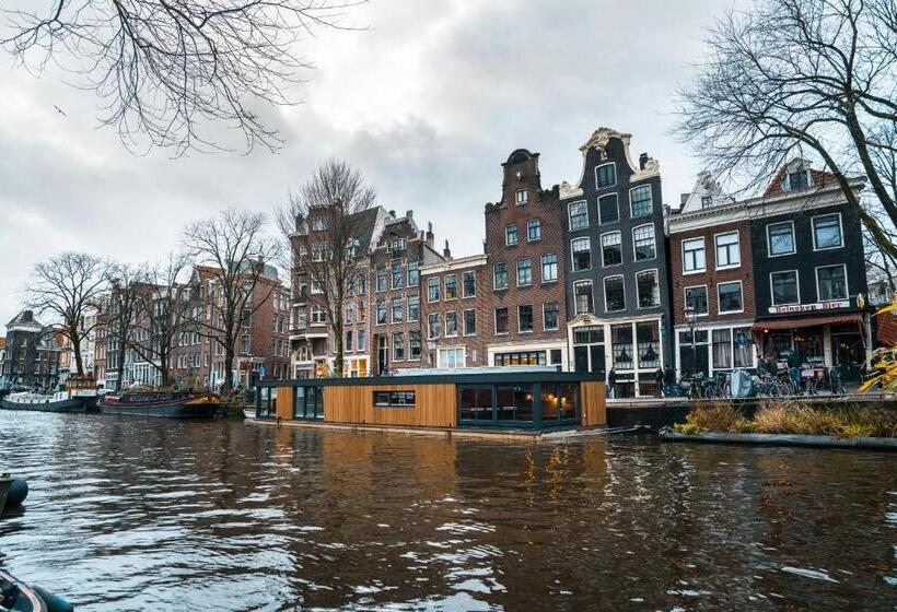ベッドアンドブレックファースト 2 Houseboat Suites Amsterdam Prinsengracht