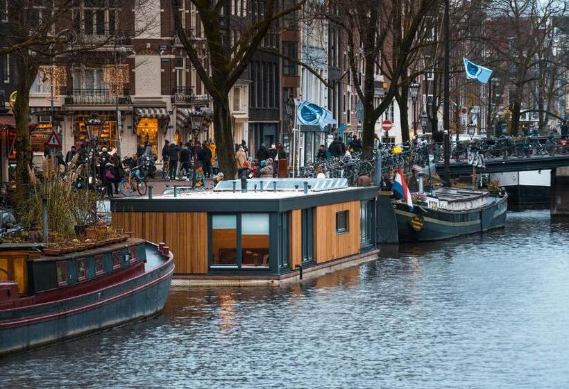 ベッドアンドブレックファースト 2 Houseboat Suites Amsterdam Prinsengracht
