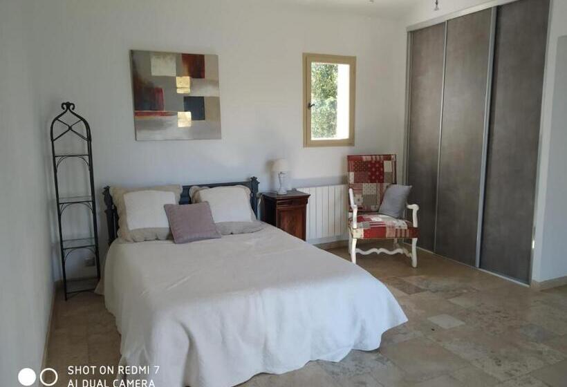 Proche Uzès Petit Gîte Avec Grande Cuisine D été Et Piscine