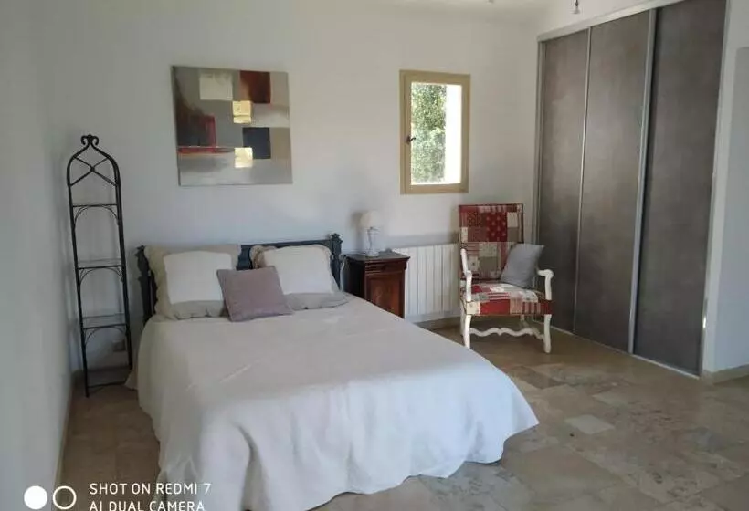 Proche Uzès Petit Gîte Avec Grande Cuisine D été Et Piscine