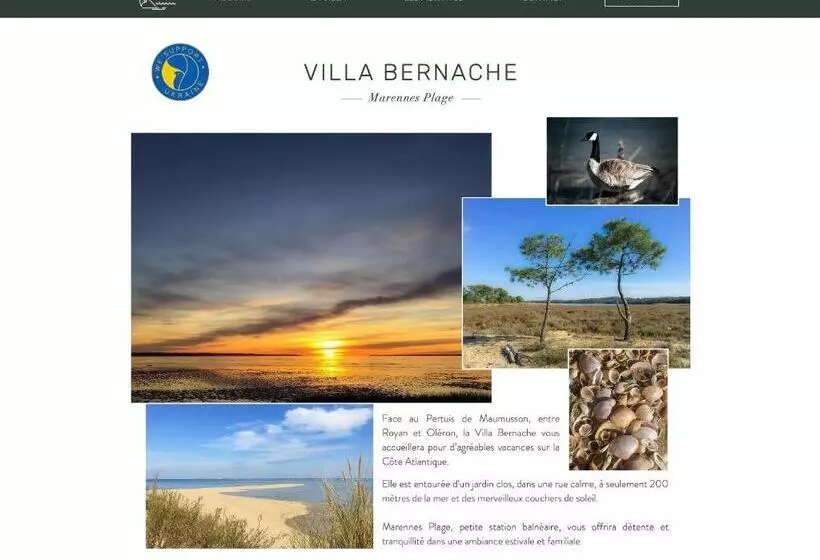 Villa Bernache, Maison Bord De Mer