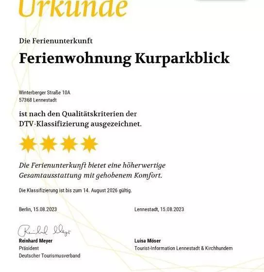 Ferienwohnung Kurparkblick Sauerland