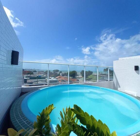 Tambaú Israel Flat 421   Cobertura Com Piscina Beira Mar