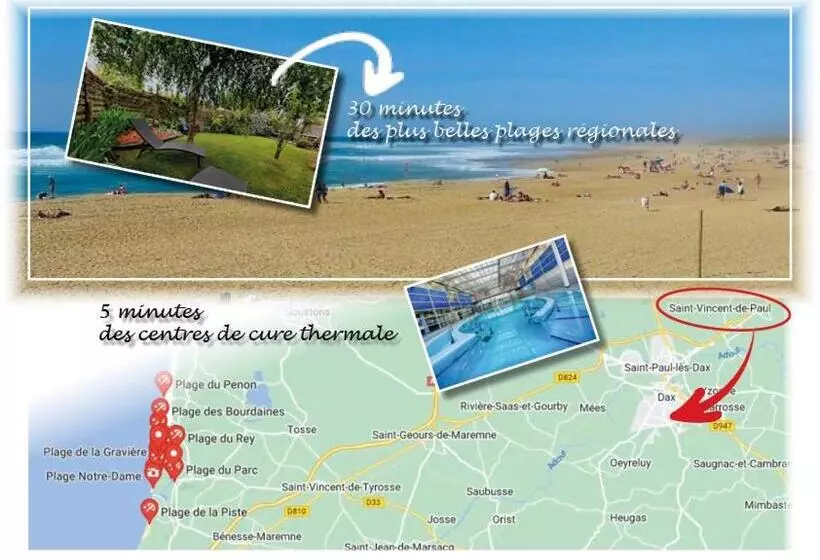 Dax Location Maison Avec Spa