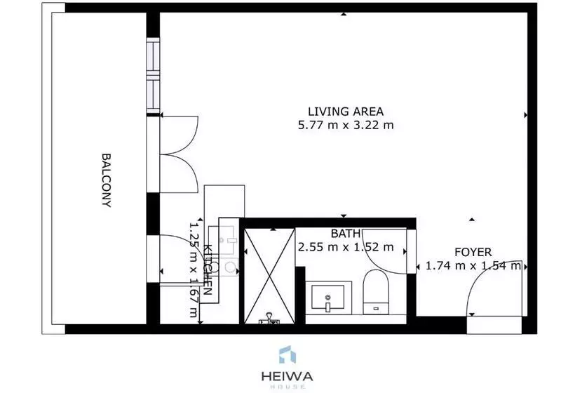 Studio Rénové Avec Vue Imprenable Sur Les Alpes