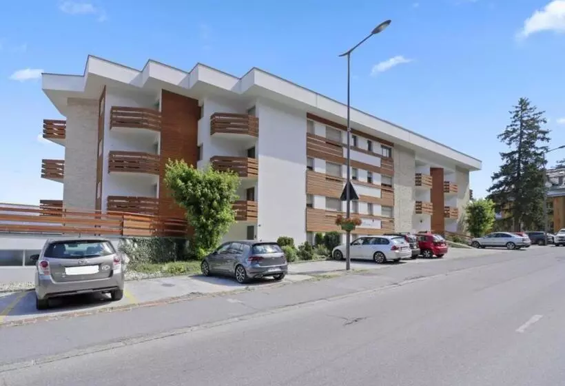 Studio Rénové Avec Vue Imprenable Sur Les Alpes