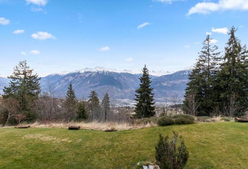 Studio Rénové Avec Vue Imprenable Sur Les Alpes