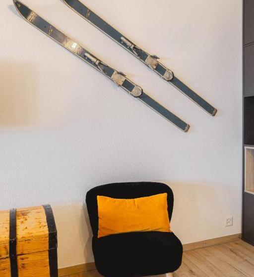 Studio Rénové Avec Vue Imprenable Sur Les Alpes