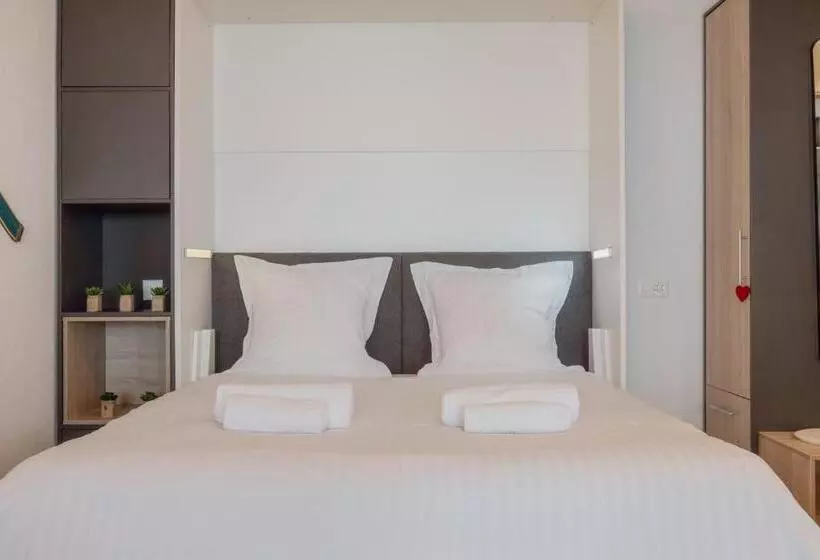 Studio Rénové Avec Vue Imprenable Sur Les Alpes