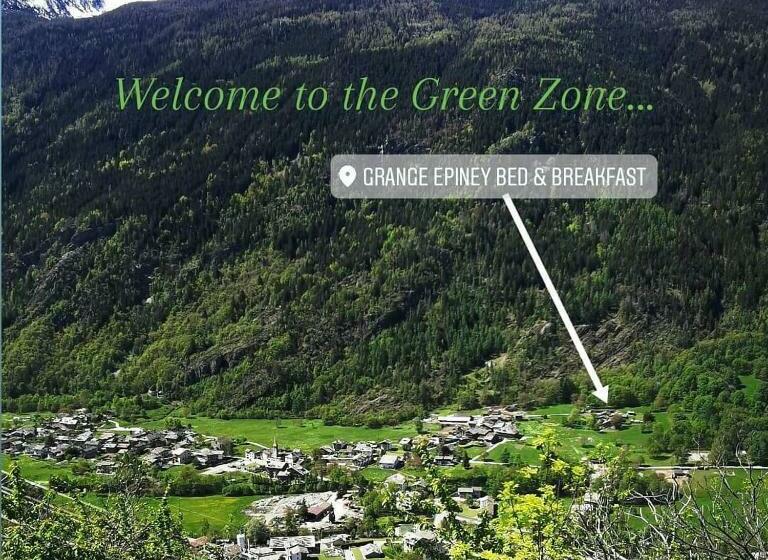 צימר Grange Epiney Bed E Breakfast