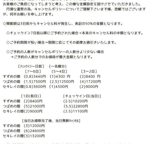 旅馆 すずめのお宿 つばめの間 最大30名 Swallow Room Maximum Of 30 People