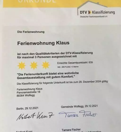 Ferienwohnung Klaus