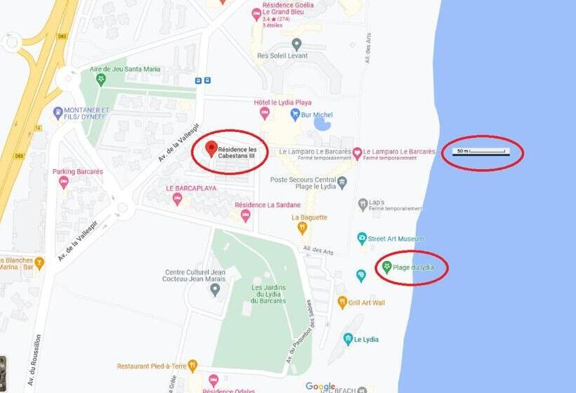 Les Cabestans 3 Proche Lydia