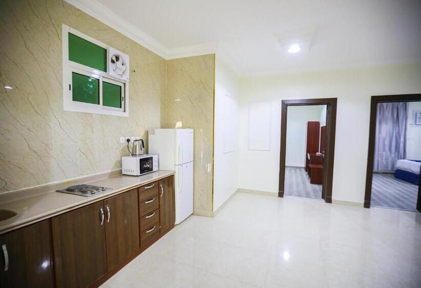 إطلالة الواحة للشقق المخدومة