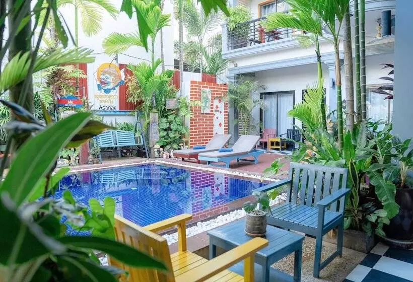 ホテル Asanak D Angkor Boutique