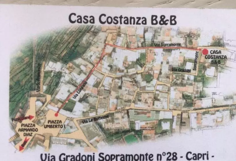 تختخواب و صبحانه Casa Costanza