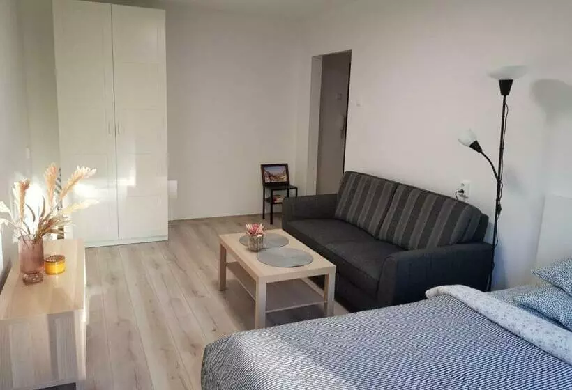 Modern Studio Naujakiemio, Self Check In, Free Parking