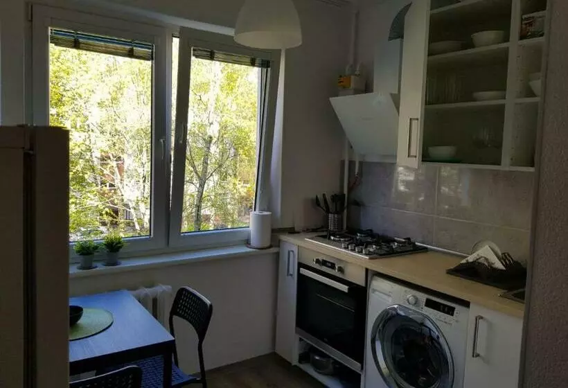 Modern Studio Naujakiemio, Self Check In, Free Parking