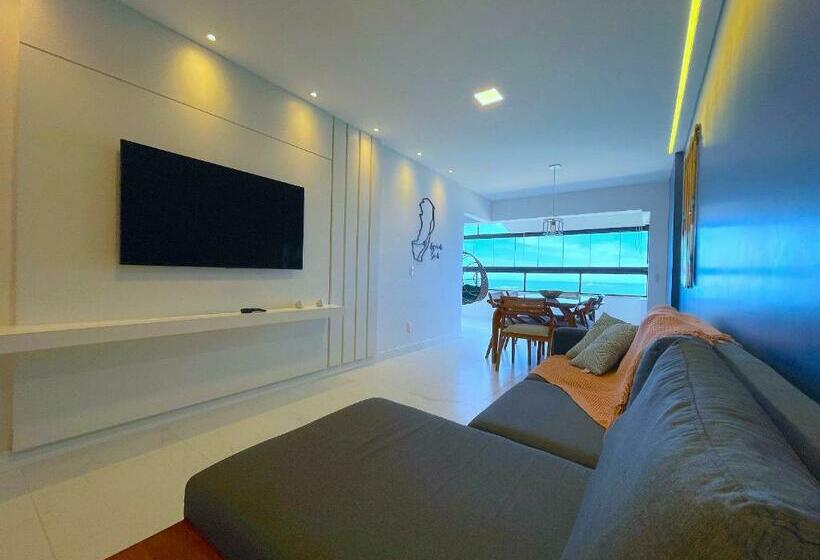 Apartamento Sofisticado Ao Som Do Mar De Itapoã