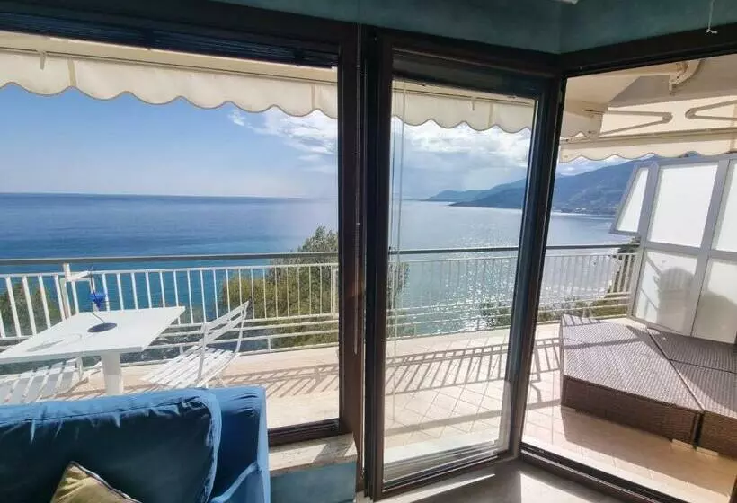 Cliffside Apartment With Stunning Riviera Views