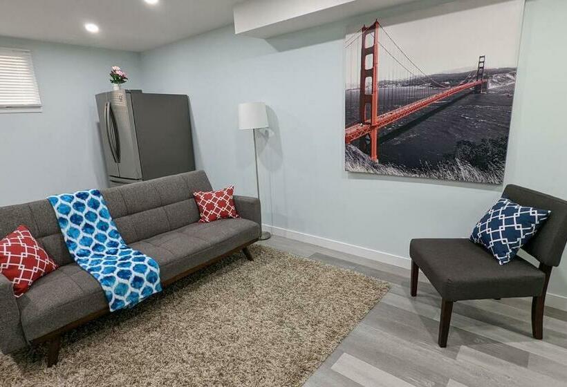 Serene & Modern 1bed Suite + Close To Airport