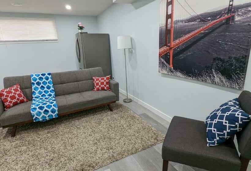 Serene & Modern 1bed Suite + Close To Airport