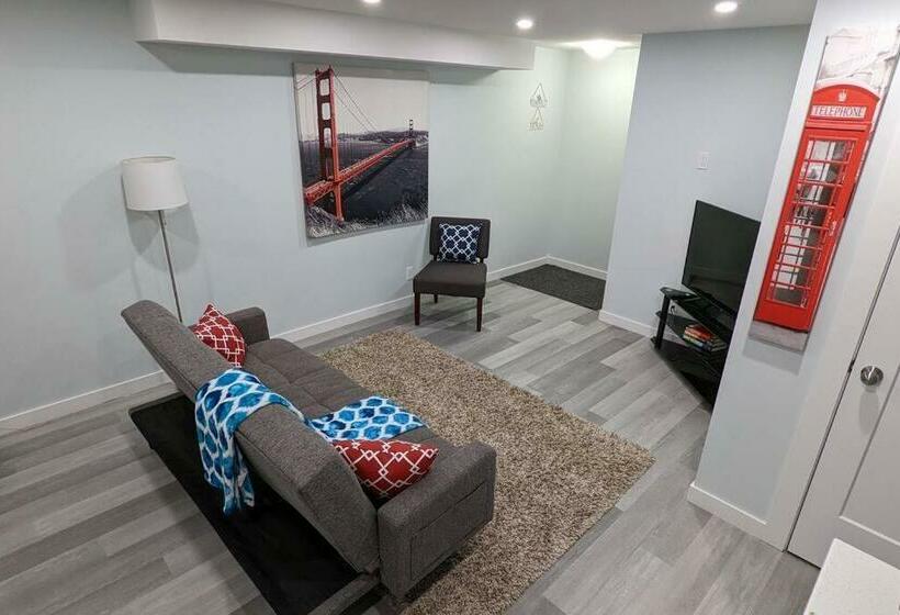 Serene & Modern 1bed Suite + Close To Airport